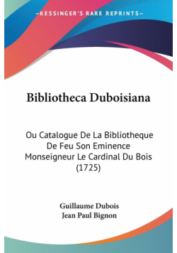 Bibliotheca Duboisiana