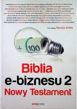 Biblia e biznesu 2 Nowy Testament