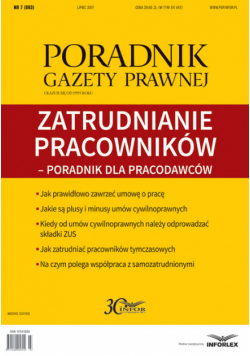 Zatrudnianie pracowników Poradnik dla pracodawców