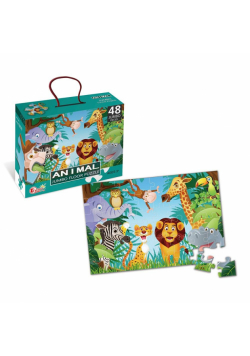 Puzzle Jumbo dżungla 48 el.