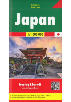 Japonia mapa 1:1 000 000