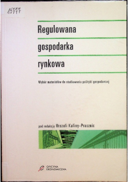 Regulowana gospodarka rynkowa