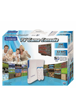 Bezprzewodowe kontrolery 2 szt HDMI TV Console Plug N Play Motion 2 bezprzewodowe kontrolery 200 gier JG7430
