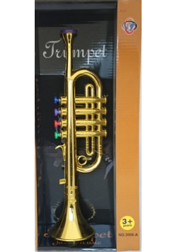 Instrument muzyczny trąbka 2 kolory