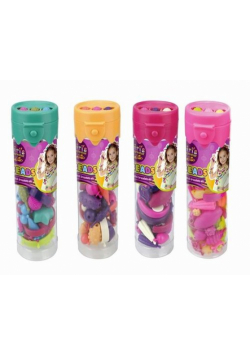 Zestaw koralików pop beads w tubie mix