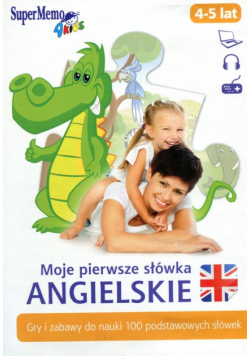 Super Memo Moje pierwsze słówka angielskie  4-5 lat