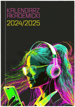Kalendarz akad. 2024/25 A5 tyg PCV bezbarwny