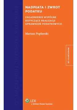 Popławski  - Nadpłata i zwrot podatku
