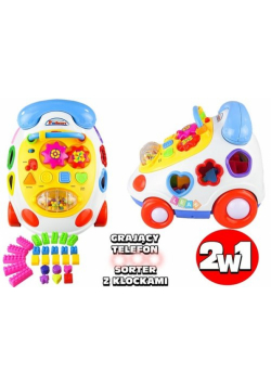 Grający telefon do ciągnięcia Sorter