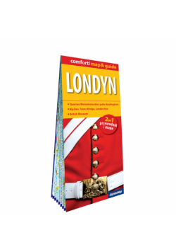Londyn laminowany map&guide 2w1 przewodnik i mapa