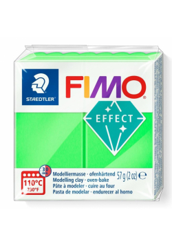 Masa termoutwardzalna Fimo 57g neon zielony