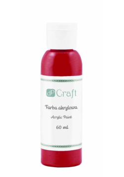 Farba akrylowa ciemnoczerwona 60ml