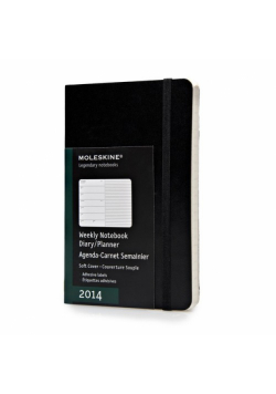 Moleskine 2014 Kalendarz-terminarz książkowy mały tygodniowy