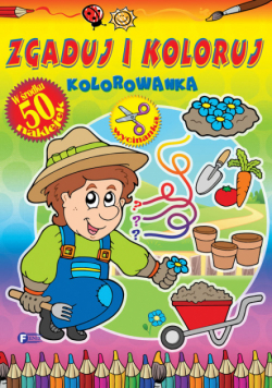 Zgaduj i koloruj Kolorowanka