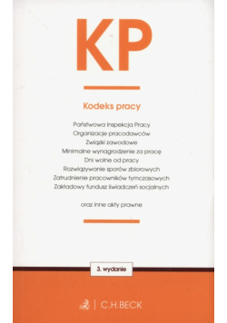 Kodeks pracy oraz ustawy towarzyszące
