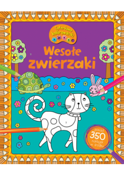 Cyferkowe kolorowanki Wesołe zwierzaki