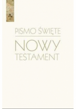 Pismo Święte Nowy Testament biały