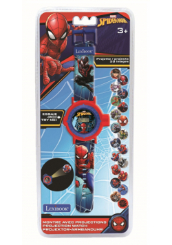 Zegarek projektor Spider-Man z 20 obrazami do wyświetlenia DMW050SP