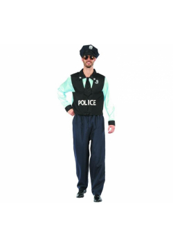 Strój policjant rozm. 52
