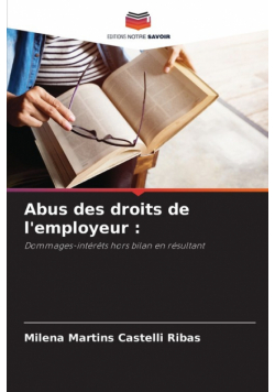 Abus des droits de l'employeur