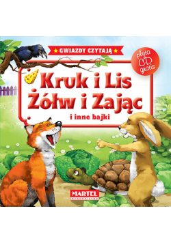 Kruk i lis Żółw i zając i inne bajki + CD