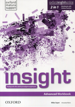 Insight Advanced Workbook with Online Practice