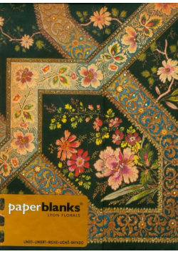 Notatnik Midi Filigree Floral Ebony
