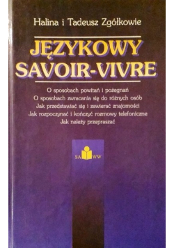 Językowy savoir vivre
