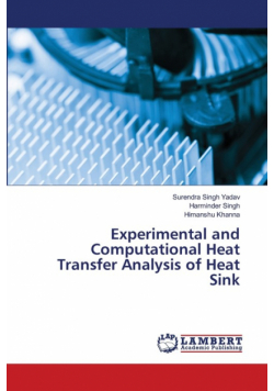 Experimental and Computational Heat Transfer Analysis of Heat Sink