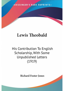 Lewis Theobald