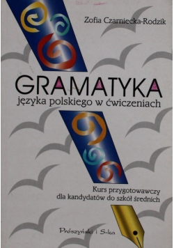 Gramatyka języka polskiego w ćwiczeniach