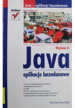 Java aplikacje bazodanowe