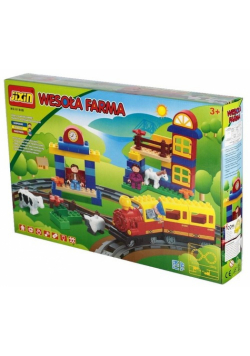 Klocki MUBI Wesoła farma na baterie 95 elementów