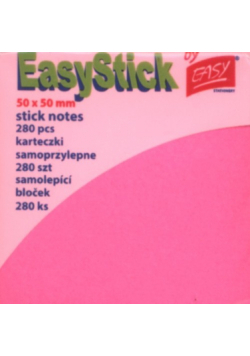 Karteczka samoprzylepna neonowa 50x50 mix