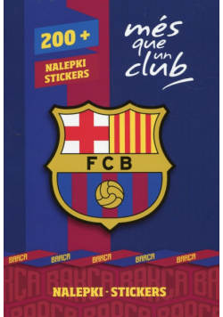Zestaw nalepek 200 + FC Barcelona