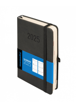 Kalendarz 2025 Memofix B6 DNS czarny
