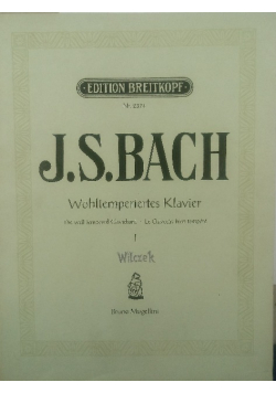 Das wohltemperierte Klavier Vol. I