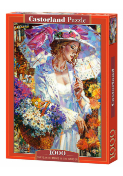 Puzzle Chrysanthemums in the Garden 1000