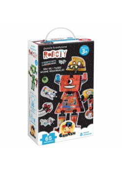 CzuCzu Puzzle kreatywne Roboty 3+