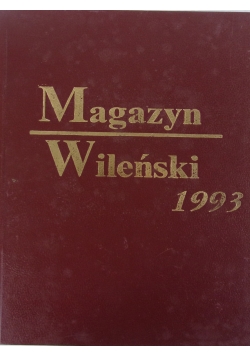 Magazyn Wileński 1993
