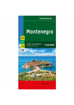 Mapa Czarnogóra 1:150 000 FB