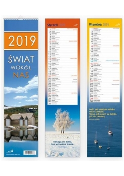 Kalendarz 2019 Świat wokół nas