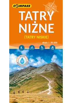 Tatry Niskie (Tatry Niżne) - mapa laminowana 1:50 000