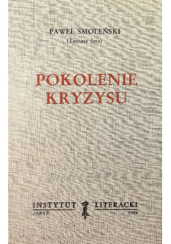 Pokolenie kryzysu