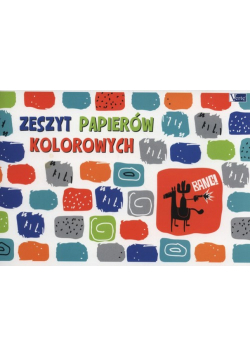 Zeszyt papierów kolorowych A5 10 sztuk