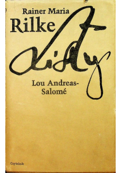 Andreas-Salome Rilke Listy