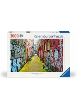 Puzzle 3000 Ulice Amsterdamu