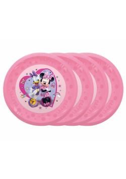 Talerz wielokrotnego użytku Minnie 21cm 4szt