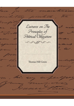 Lectures On The Principles Of Political Obligation