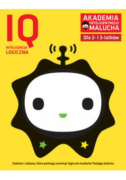 IQ inteligencja logiczna Akademia Inteligentnego Malucha dla 2-3 latków